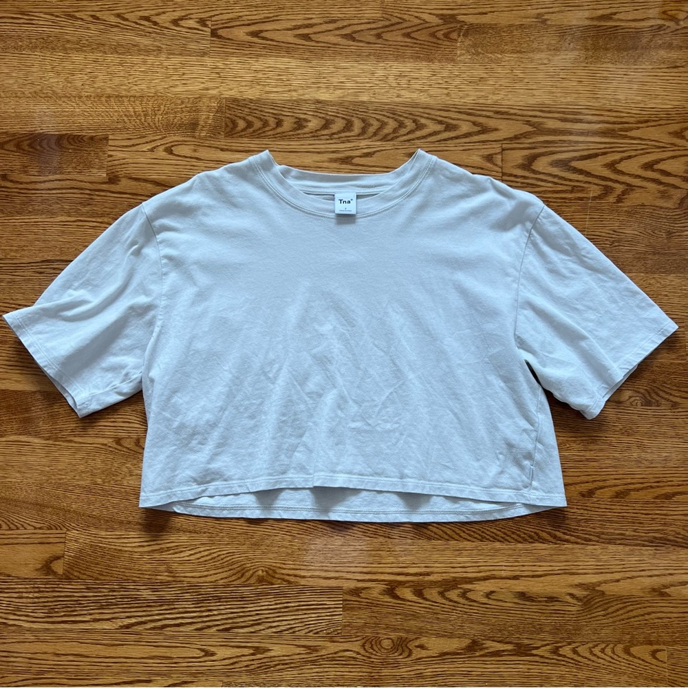 Aritzia TNA Cotton Cropped T Shirt